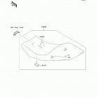 ER-6n (ER650-C9F) Сидение