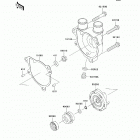 KLR650 (KL650-E9F) Водяной насос