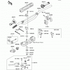KX450F  (KX450-E9F) Руль