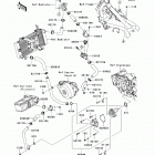 Ninja 250R (EX250-J9FA) Патрубки охлаждения
