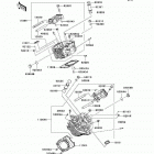 Vulcan 900 Custom (VN900-C8F) Головка цилиндра