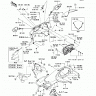 Ninja 250R (EX250-J9FA) Обтекатели