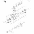 KX65  (KX65-A6F) Переднее колесо