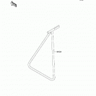 KX450F  (KX450-E9F) Подножка