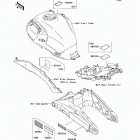 Versys (Canada Only) (KLE650-A9F) Наклейки предупреждения