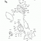 KLX110  (KLX110-A7F) Крышки двигателя