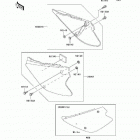 KX100  (KX100-D7F) Боковые обтекатели