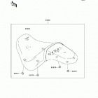 Vulcan 900 Custom (VN900-C8F) Сидение