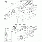 KLR650 (KL650-E9F) Стартер