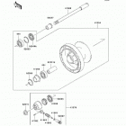 Vulcan 500 LTD (EN500-C8F) Переднее колесо