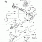 KLX140  (KLX140-A9F) Воздухозаборник