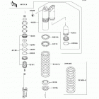 KX450F  (KX450-E9F) Амортизатор