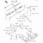 KLR650 (KL650-E9F) Тросы управления