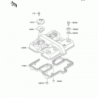 Vulcan 500 LTD (EN500-C8F) Крышка головки цилиндров