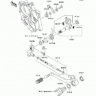 Versys (Canada Only) (KLE650-A9F) Механизм переключения передач
