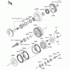 KLX110  (KLX110-A7F) Сцепление
