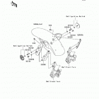 Versys (Canada Only) (KLE650-A9F) Переднее крыло(ья)