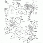 Vulcan 900 Custom (VN900-C8F) Крышки двигателя