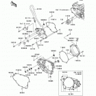 KX450F  (KX450-E9F) Крышки двигателя