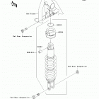 KLR650 (KL650-E9F) Амортизатор