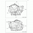 Vulcan 900 Custom (VN900-C8F) Болты крепления картера