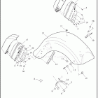 FLTRX 1KH7 ROAD GLIDE (2024) FENDER, REAR