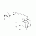 Mini DS 90 4-strokes 01- cylinder head cover