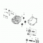 Mini DS 90 4-strokes Трансмиссия