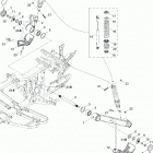 Outlander Max 800 STD 4 X 4 Задняя подвеска