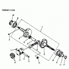 Mini DS 50 2-strokes Коленвал и поршни