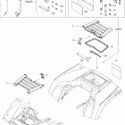Outlander 800 STD 4 X 4 Передние и задние поддоны