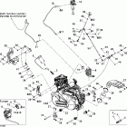 Outlander Max 400 STD 4 X 4 Двигатель и крепление