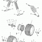 Mini DS 90 4-strokes Передняя подвеска