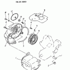 Mini DS 50 2-strokes 01- fan, air shroud
