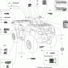 Outlander 800 STD 4 X 4 Наклейки