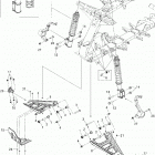 Outlander Max 400 STD 4 X 4 Передняя подвеска