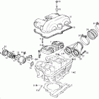 DS 650 X Головка цилиндров