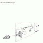 Mini DS 90 4-strokes Стартер электрический