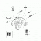 Mini DS 90 2-strokes Наклейки