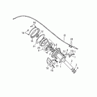 Mini DS 50 2-strokes 06- rear brake