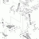 Outlander Max 400 STD 4 X 4 Передняя подвеска