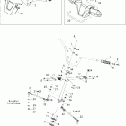 Outlander Max 400 STD 4 X 4 07- steering system, std