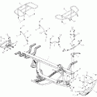 Rally 175 Рама и задний багажник
