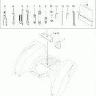 DS 650 X Задний ящик для поклажи