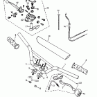 Mini DS 50 2-strokes 07- handle bar