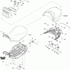 Outlander Max 800 STD 4 X 4 Сидение