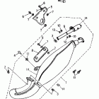 Mini DS 50 2-strokes Глушитель