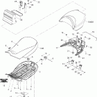 Outlander Max 400 STD 4 X 4 Сиденье