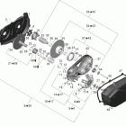 Outlander 800 STD 4 X 4 Трансмиссия
