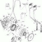 DS 650 X Зажигание и генератор